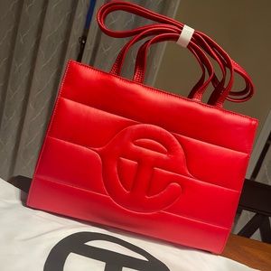 Brand New Telfar Puff/Puffer Bag in Red! SOLDOUT ONLINE